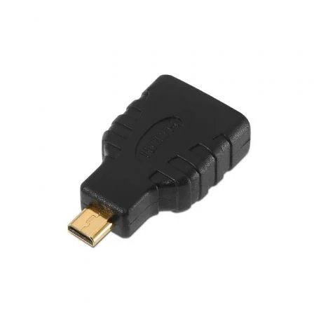 Aisens Adaptador HDMI Hembra a Micro HDMI Macho A121-0125 Negro